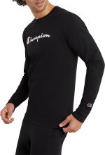 Champion Men's Long Sleeve T-Shirt, Classic Jersey Long-Sleeve Tee Shirt for Men, Script - Image 5